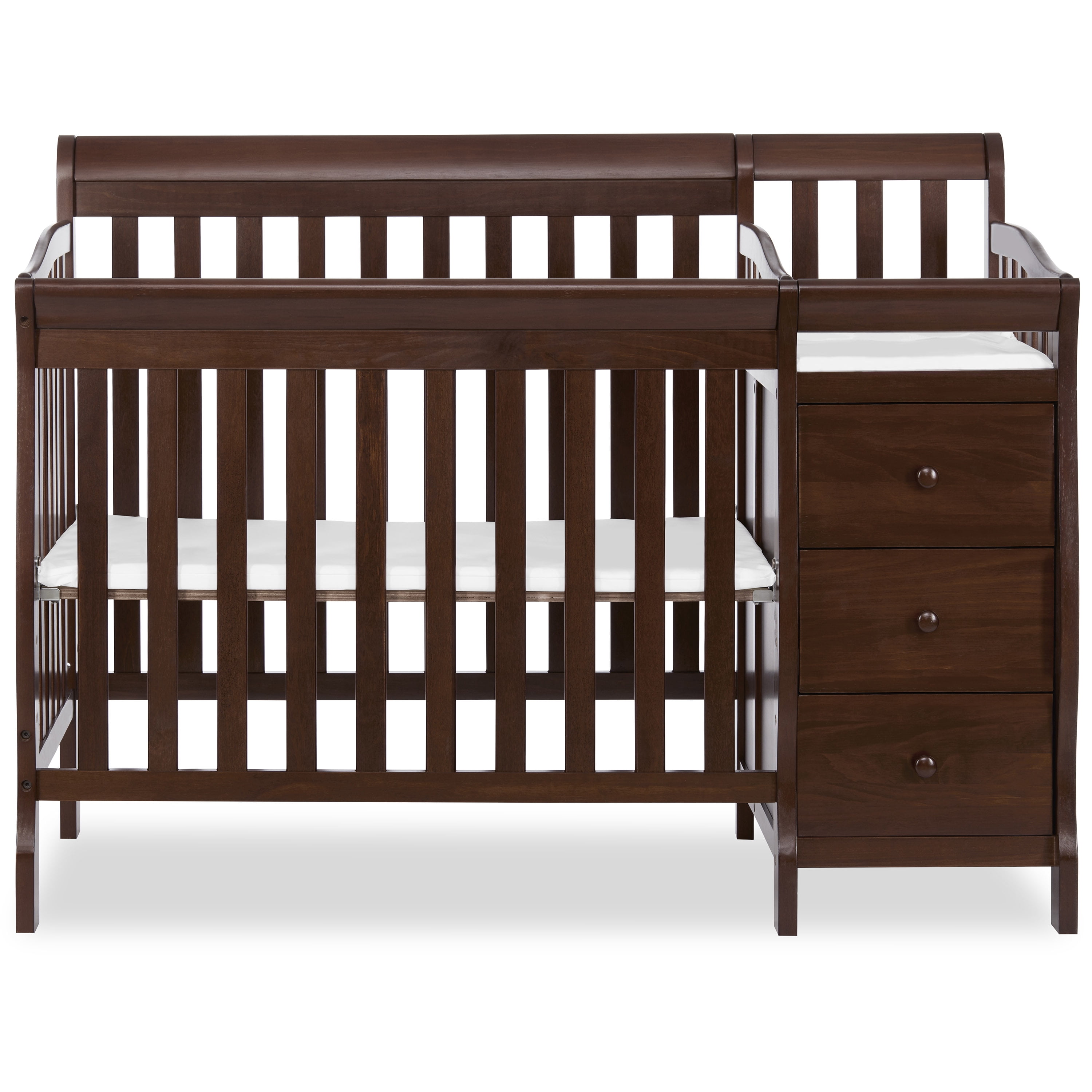Walmart Coupons of Dream On Me Jayden 4-in-1 Convertible Crib with Changer Espresso