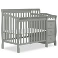 thumbnail image 1 of Dream On Me Jayden 4-in-1 Mini Convertible Crib And Changer, Sea Grass, 1 of 10