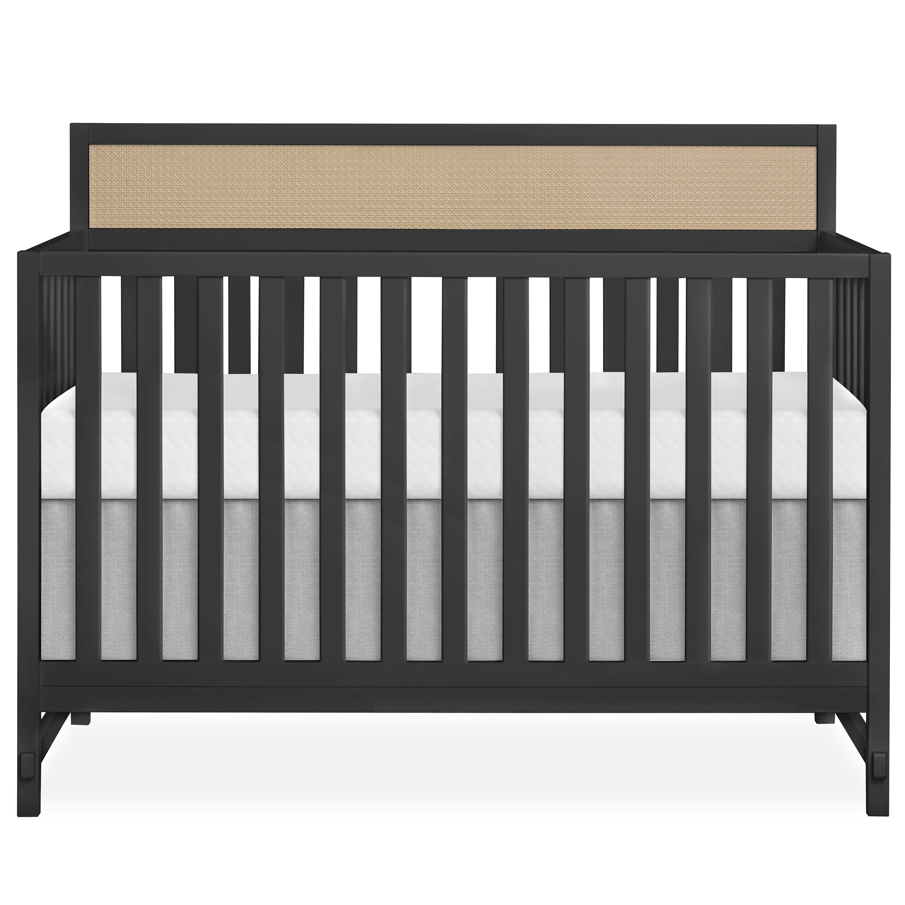 Dream On Me Kai Convertible Crib, Matte Black
