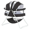 thumbnail image 1 of Dream On Me Karley Bassinet in Black, Quick Fold and Easy to Carry, Large Storage Basket, 1 of 18