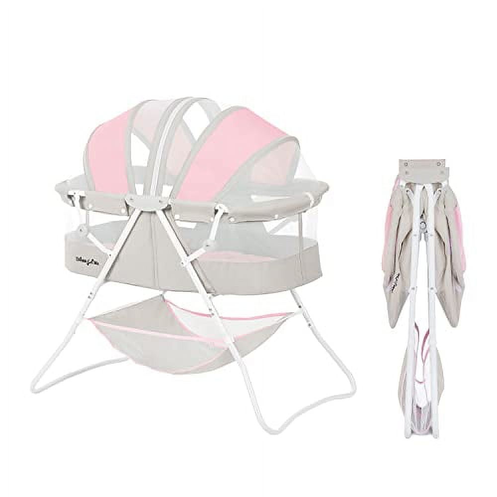 Dream On Me Karley in Pink and Grey Quick Fold and Easy to