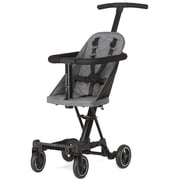 Dream On Me Coast Rider | Travel Stroller | Lightweight Stroller | Compact | Portable | Vacation Friendly Stroller, Gray