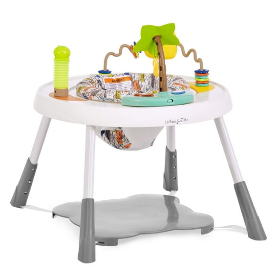 Dream On Me Curio Sit-N-Seek Activity Center – 2-in-1 Infant Activity Center to Play Table, Mint