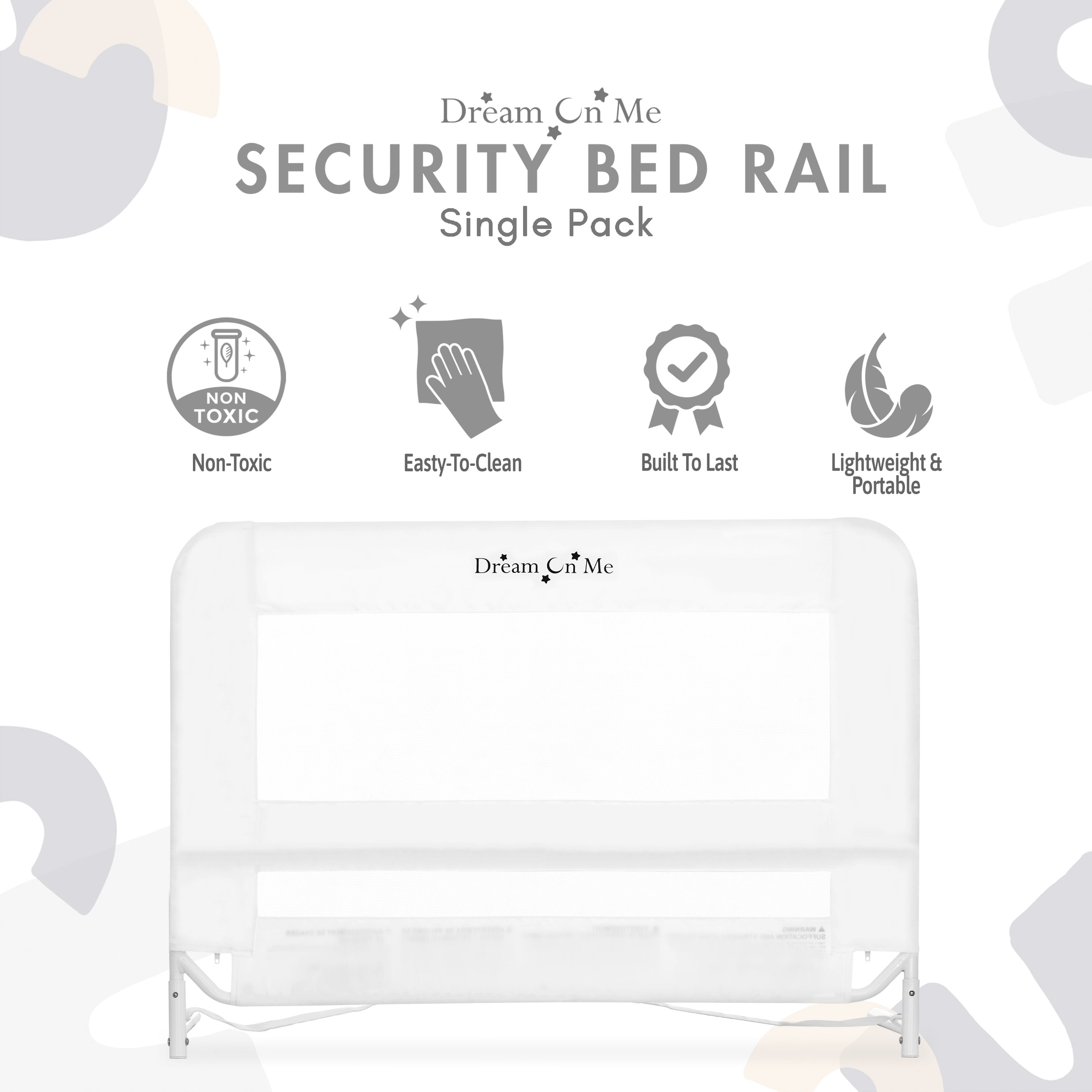 Dream on me mesh security bed rail online