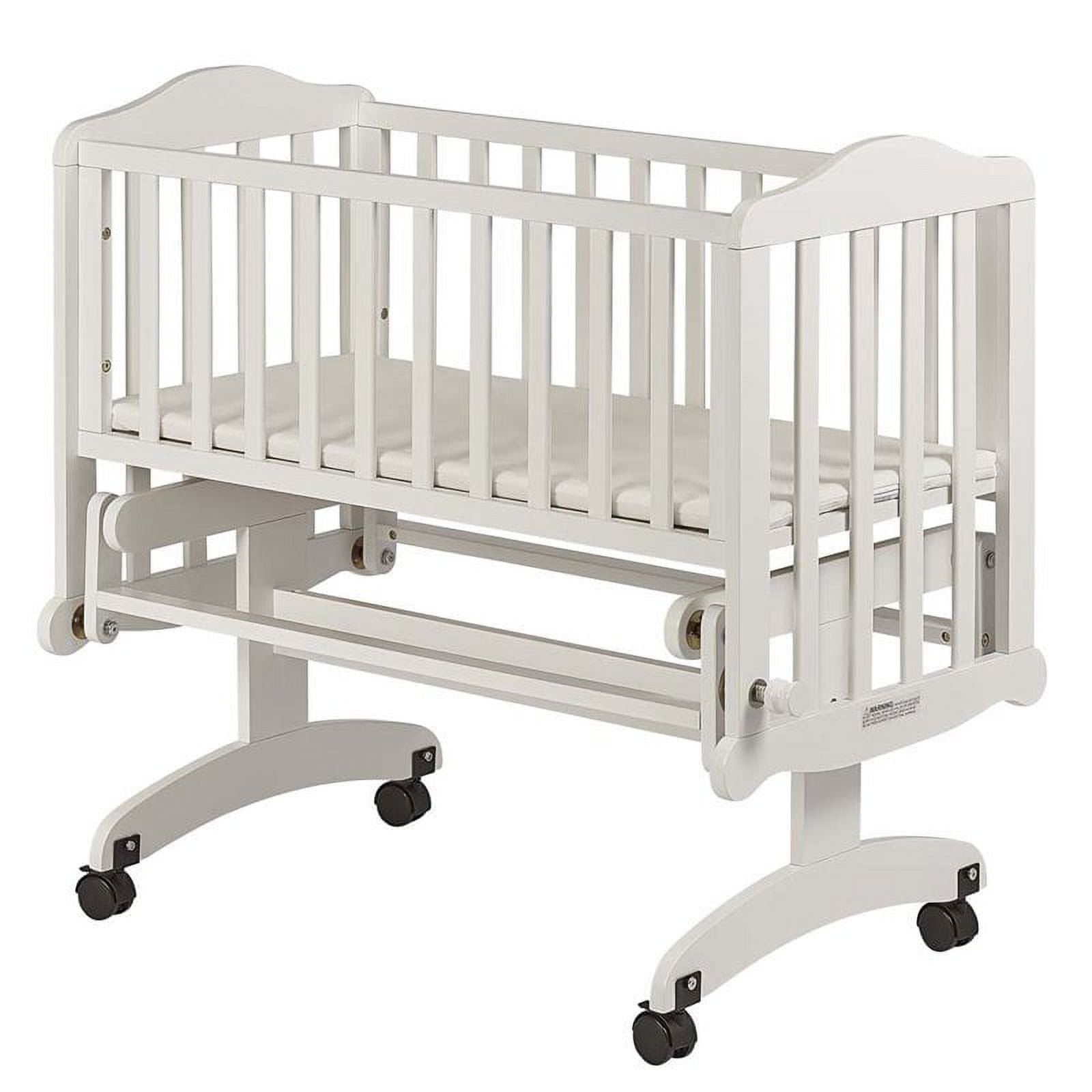 Dream On Me Lullaby Cradle Glider White Walmart