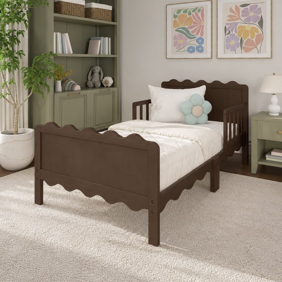 Dream On Me Maple Ridge Toddler Bed, Walnut