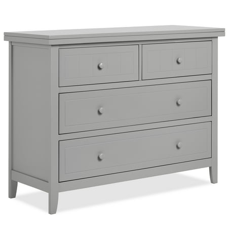 Dream On Me Maple Universal Dresser, Cool Grey