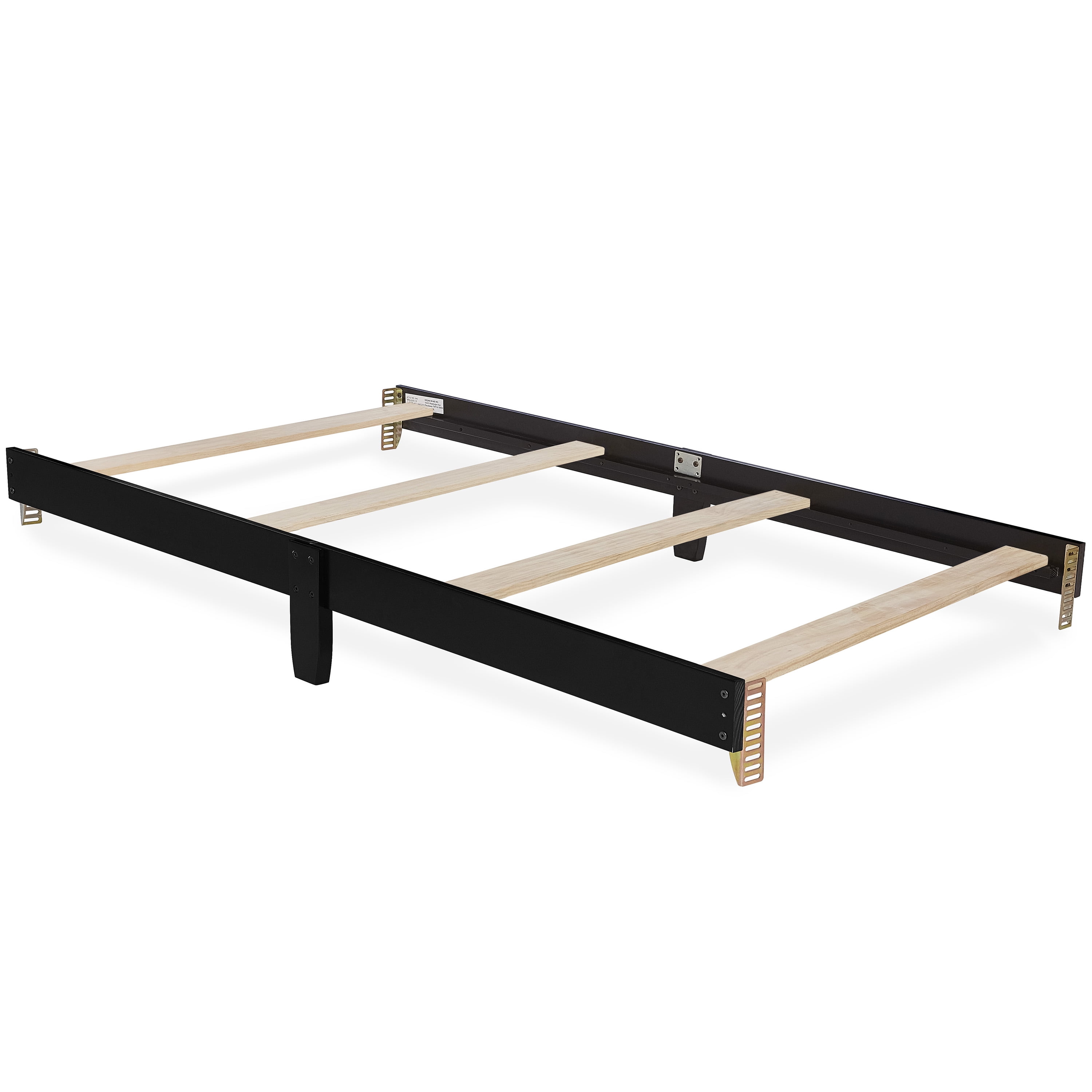 Dream On Me Mini Crib Bed Rail, Black