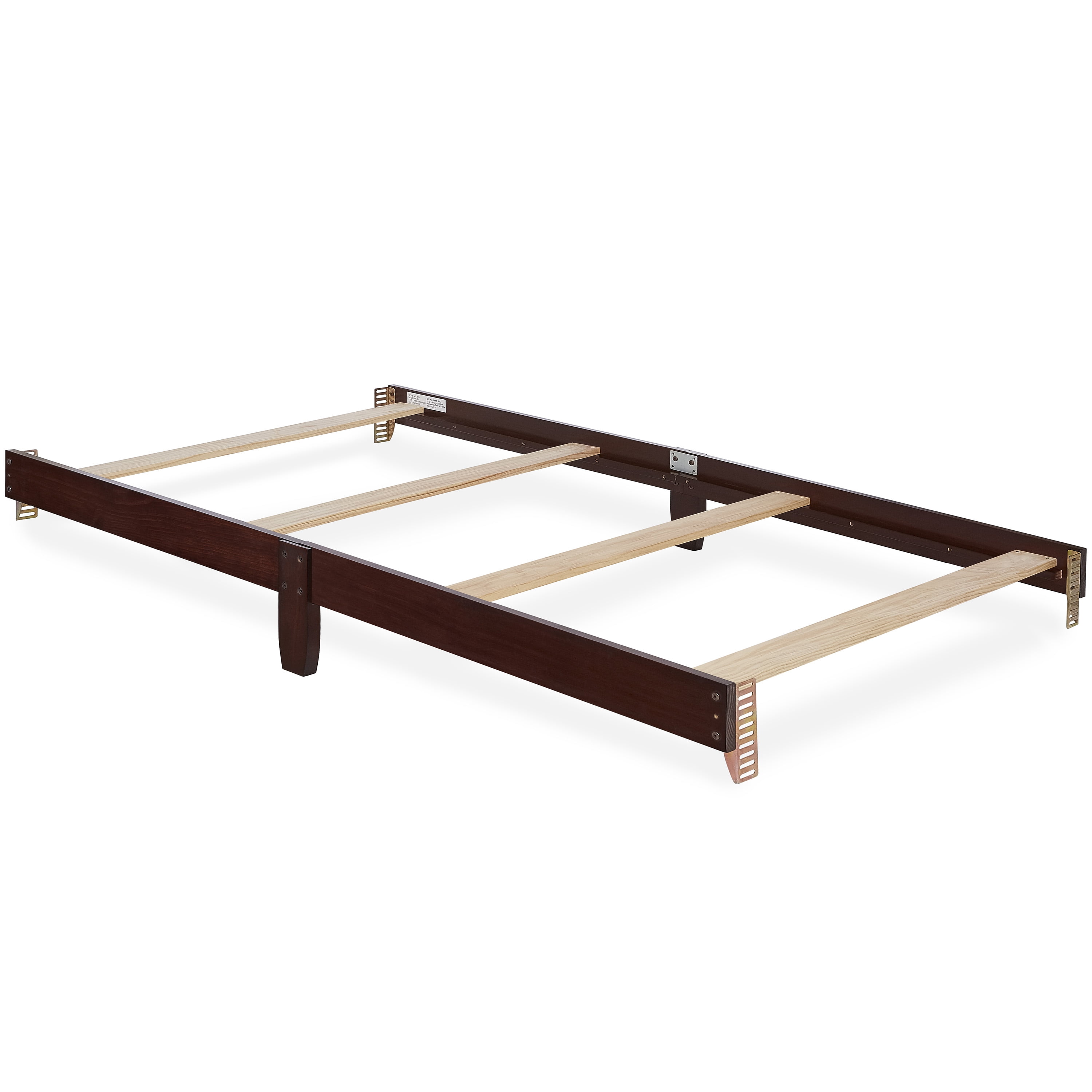 Dream On Me Mini Crib Bed Rail, Espresso