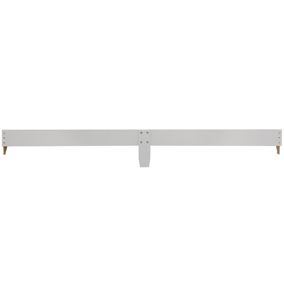 Dream On Me Mini Crib Bed Rail, Light Grey