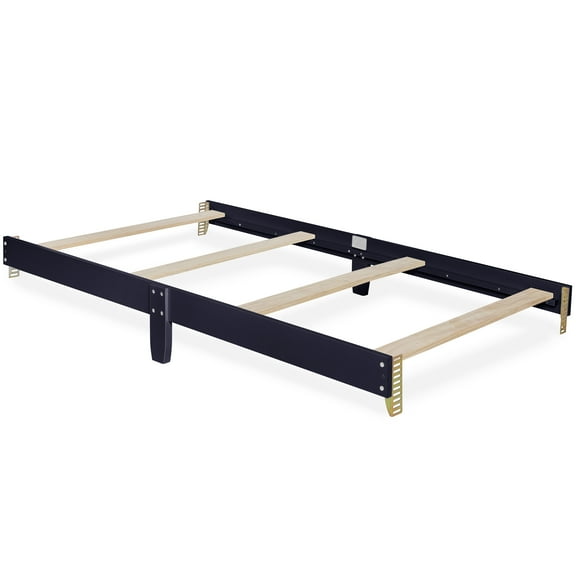 Dream On Me Mini Crib Bed Rail, Navy Blue