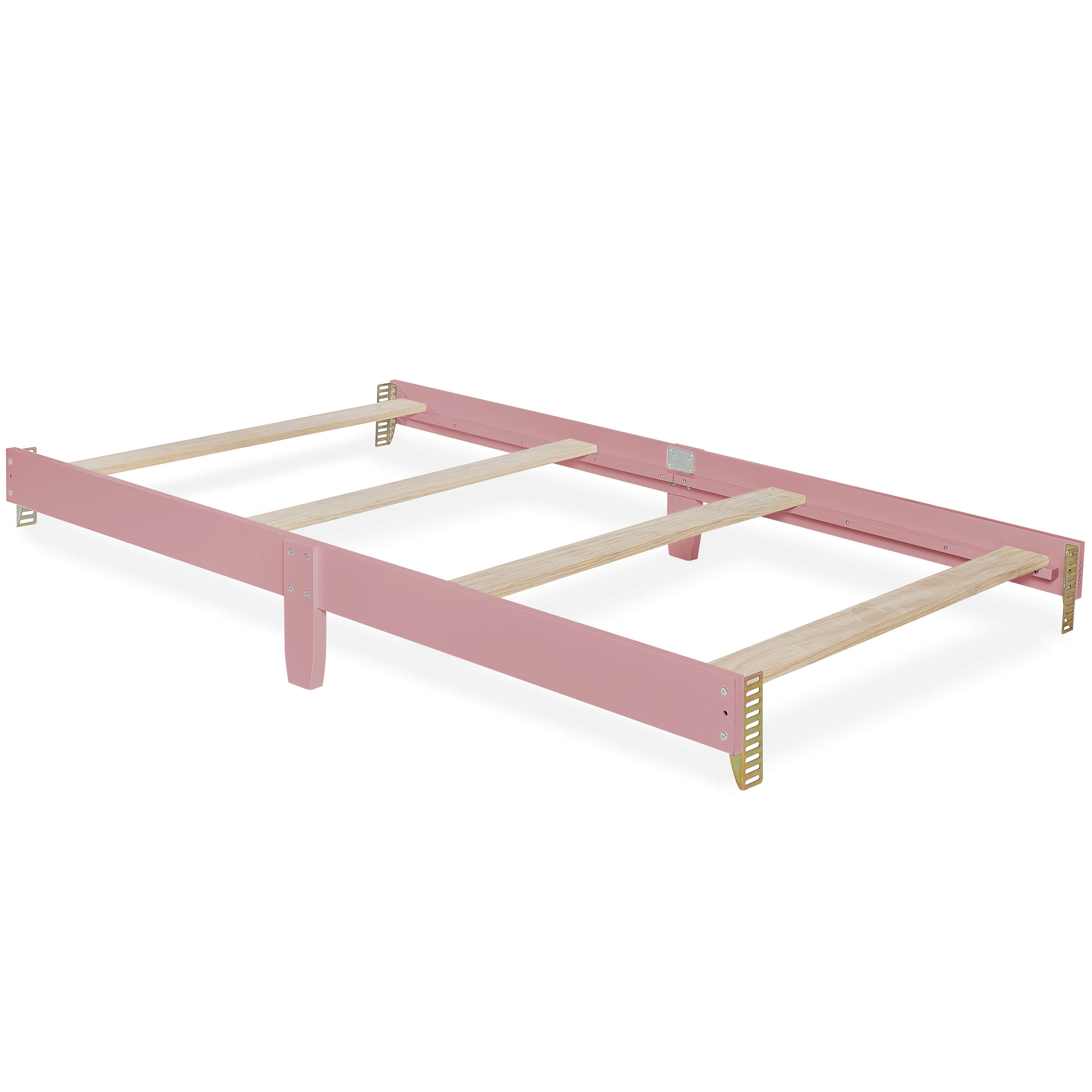 Dream On Me Mini Crib Bed Rail, Rose Pink