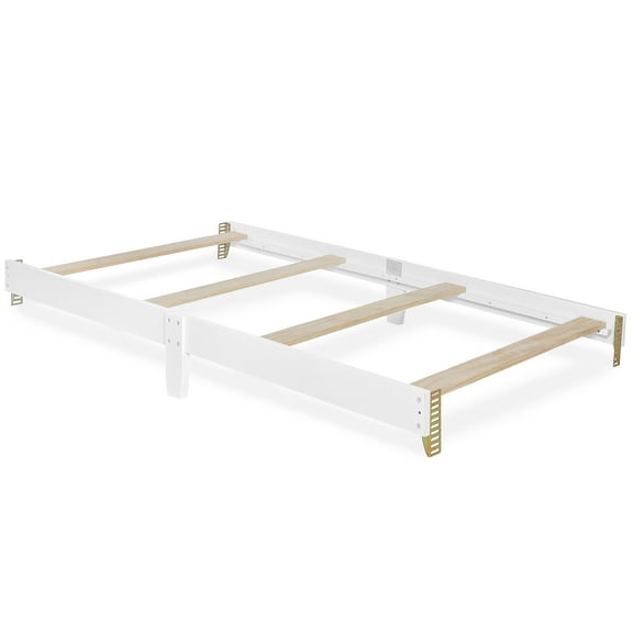 Dream On Me Mini Crib Bed Rail, White