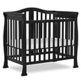 thumbnail image 1 of Dream On Me Naples 4-in-1 Convertible Mini Crib, Black, 1 of 11