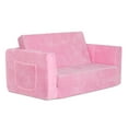 thumbnail image 1 of Dream On Me Nestle Kids Sofa - Duo, Pink, 1 of 15