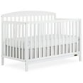 thumbnail image 1 of Dream On Me Odelle 5-in-1 Convertible Crib, Converts from Baby Crib to Toddler Bed, Day Bed, Kids Bed and Full Size Bed, Three Adjustable Mattress Height Positions, White, 1 of 7