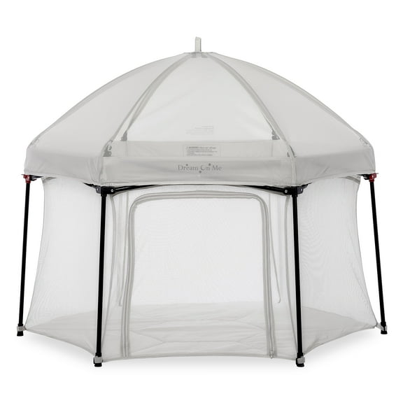 Dream On Me Onyx Playard Set with Canopy