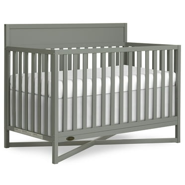 Dream On Me Owen 5-in-1 Convertible Crib, Greenguard Gold & JPMA Certified, Converts from Baby Crib to Toddler Bed, Kids Bed and Full Size Bed, Sea Grass