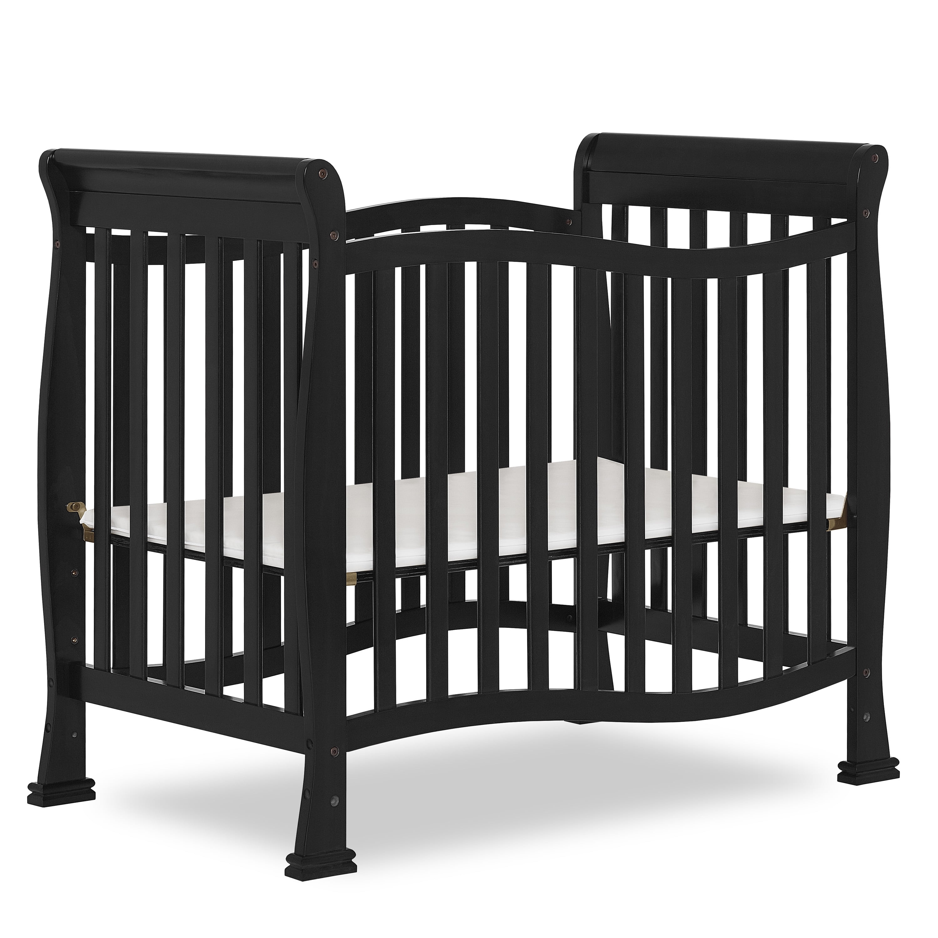 Convertible Mini Crib: Dream On Me Piper, Black Bahrain Ubuy