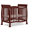 thumbnail image 1 of Dream On Me Piper 4-in-1 Convertible Mini Crib, Cherry, 1 of 11