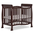 thumbnail image 1 of Dream On Me Piper 4-in-1 Convertible Mini Crib Espresso, 1 of 9