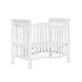 Dream On Me Piper 4in1 Convertible Mini Crib, White