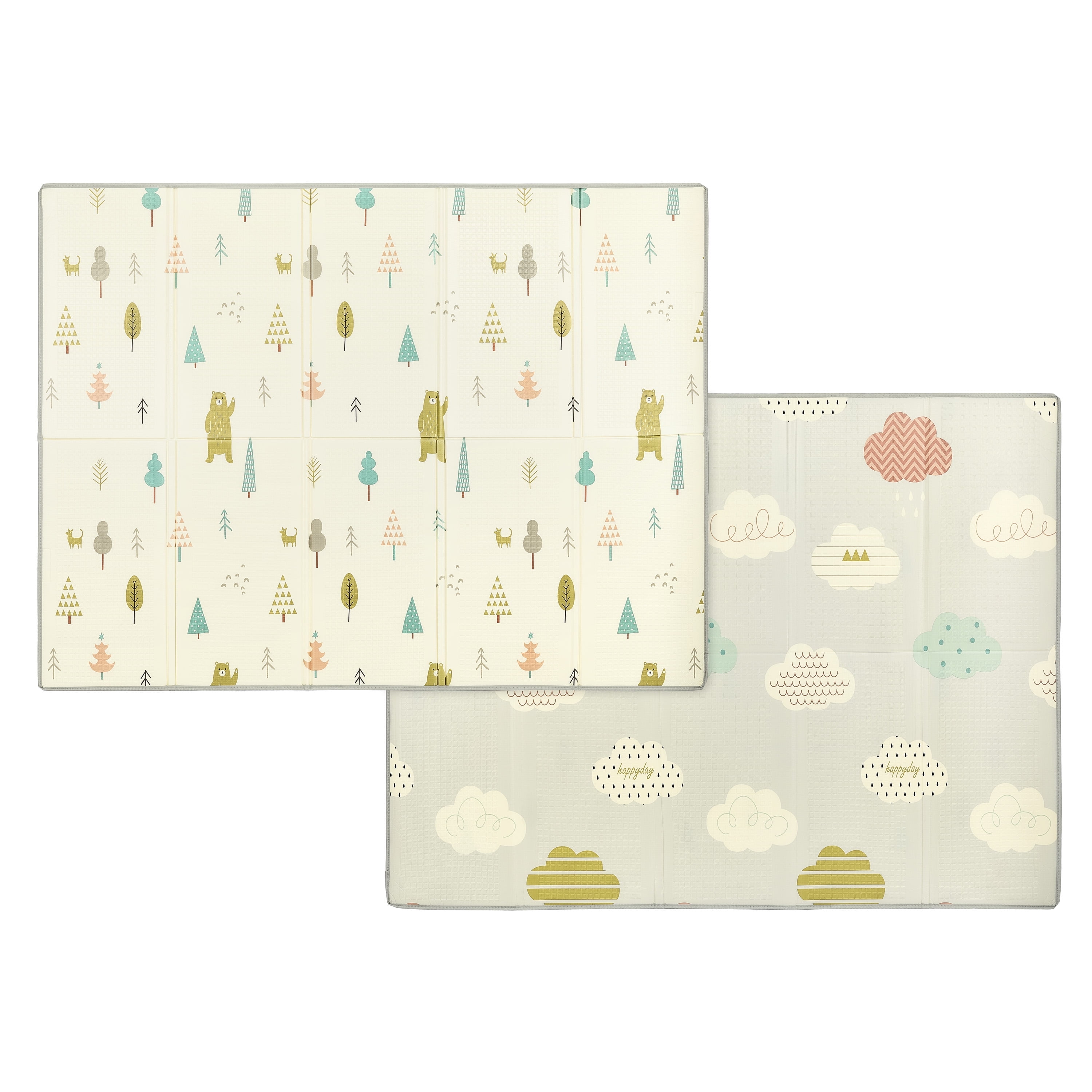 Dream On Me Play Time Reversible Baby Play Mat Foldable Extra