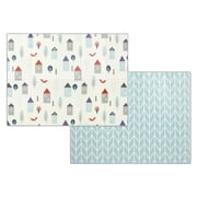 Dream On Me Play Time Reversible Baby and Toddler Play Mat Foldable with Extra Large Thick Foam, Multi