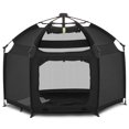 thumbnail image 1 of Dream On Me Pop Up Children Playpen, Easy Set-Up- Indoor Play House and Outdoor Play Tent with Canopy Cover, Black, 1 of 8