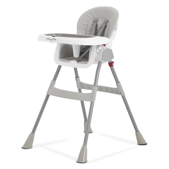 Dream On Me Portable 2-In-1 Table Talk High Chair, Gray