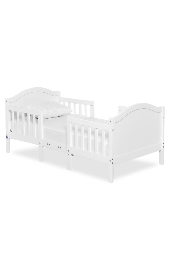 Portland 3 in 1 Convertible Toddler Bed, White
