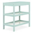 thumbnail image 1 of Dream On Me Ridgefield 2 Shelf Changing Table, New Zealand Pinewood, Mint and White, 1 of 6