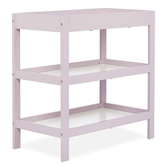 Dream On Me Ridgefield Changing Table, 34" L x 20" W x 30" H, New Zealand Pinewood, Blush Pink
