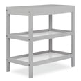 thumbnail image 1 of Dream On Me Ridgefield II Changing Table, White with Wire Brushed Pebble Grey, 1 of 4