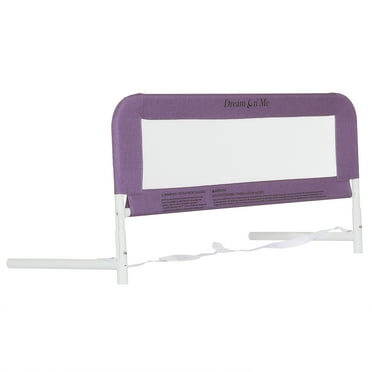 Dream On Me Security Rail For Twin Size Bed in Purple