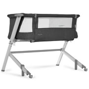 Dream On Me Skylar Bassinet and Bedside Sleeper in Black