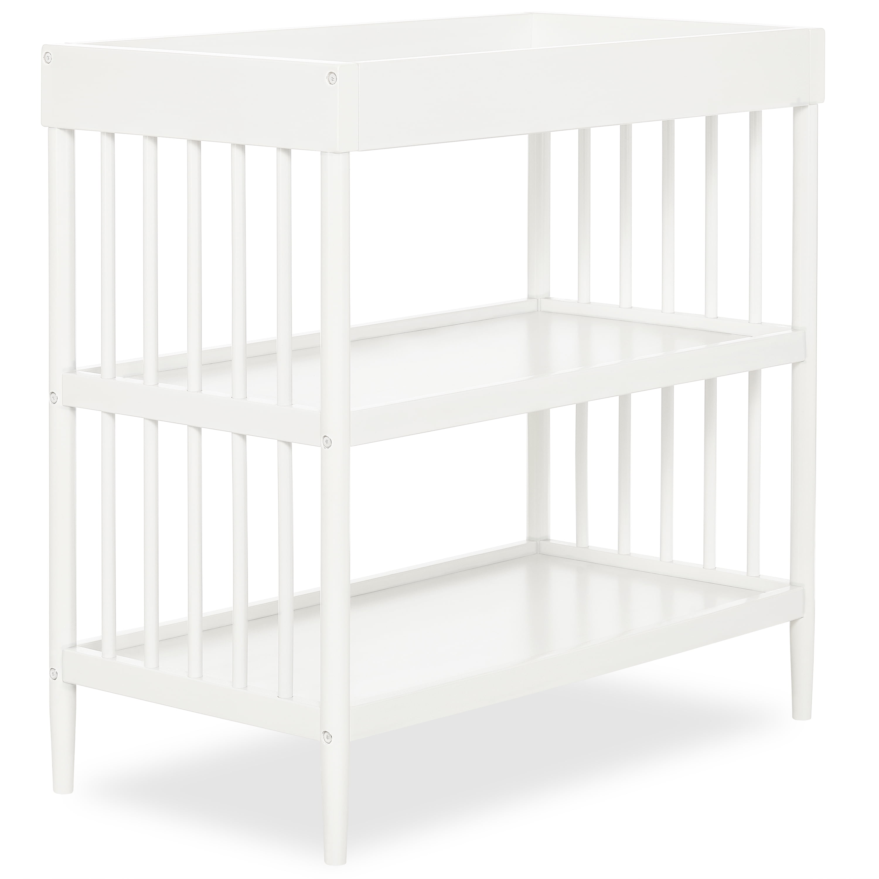 Dream On Me Sleepy Little Sloth Changing Table, Free Changing Pad Included, White