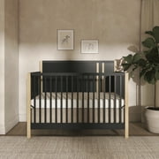 Dream On Me Soho Convertible Crib In Matte Black Vintage