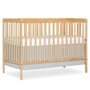 Dream On Me Synergy 5 in 1 Convertible Crib, Natural