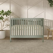 Dream On Me Synergy MOD Crib, Made with Sustainable New Zealand Pinewood, Meadow Green