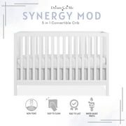 Dream On Me Synergy MOD Crib, Made with Sustainable New Zealand Pinewood, White