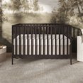 thumbnail image 1 of Dream On Me Synergy Wave 5-in-1 Convertible Crib, Chocolate Chip, 1 of 10