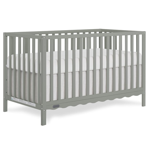 Dream On Me Synergy Wave 5-in-1 Convertible Crib, Seagrass