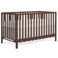 thumbnail image 1 of Dream On Me Synergy Wave 5-in-1 Convertible Crib, Walnut, 1 of 9