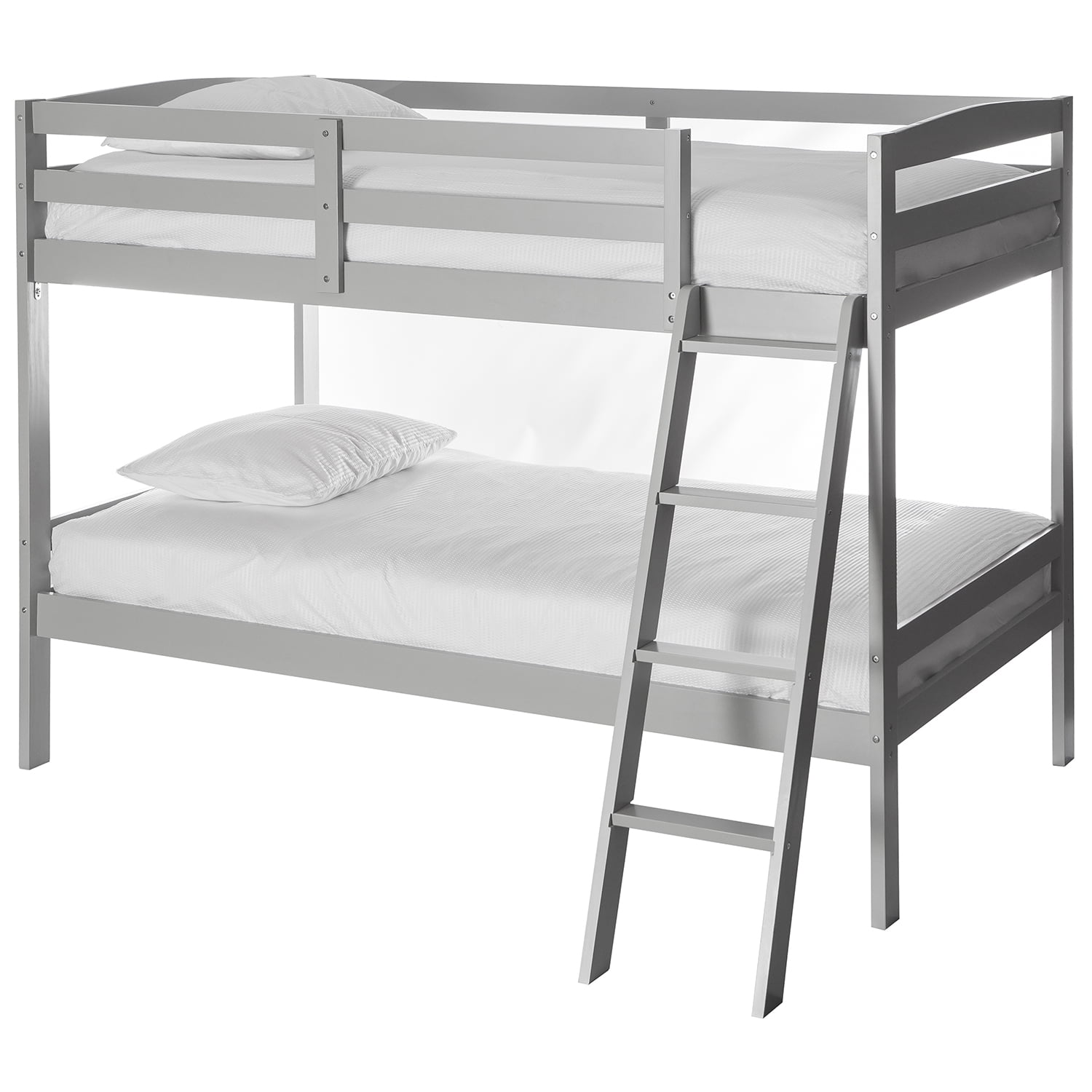 Dream On Me Taylor Twin over Twin Bunk Bed, Grey