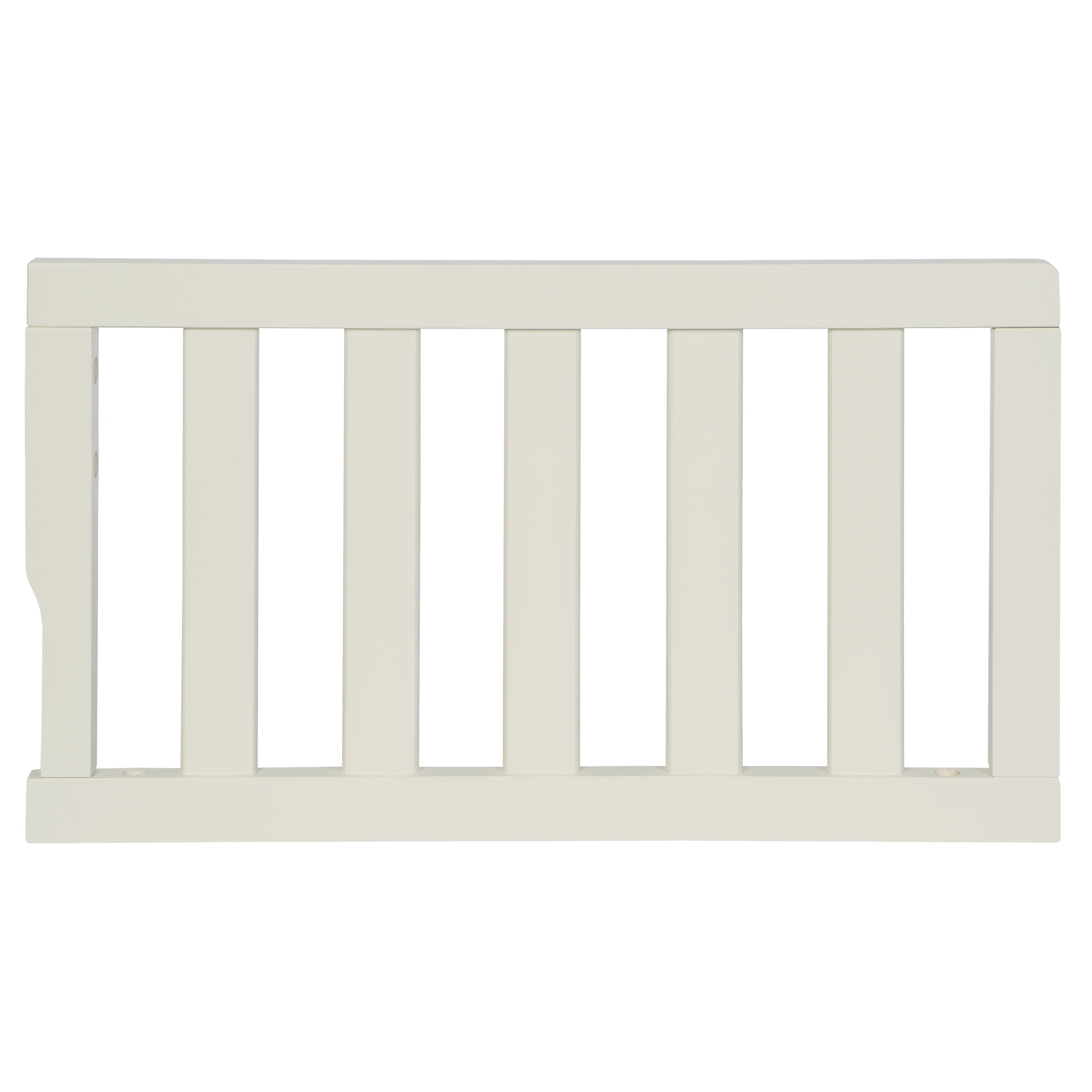 Dream On Me Tiana Convertible Crib Toddler Guard Rail, New Zealand Pinewood, Ivory Lace