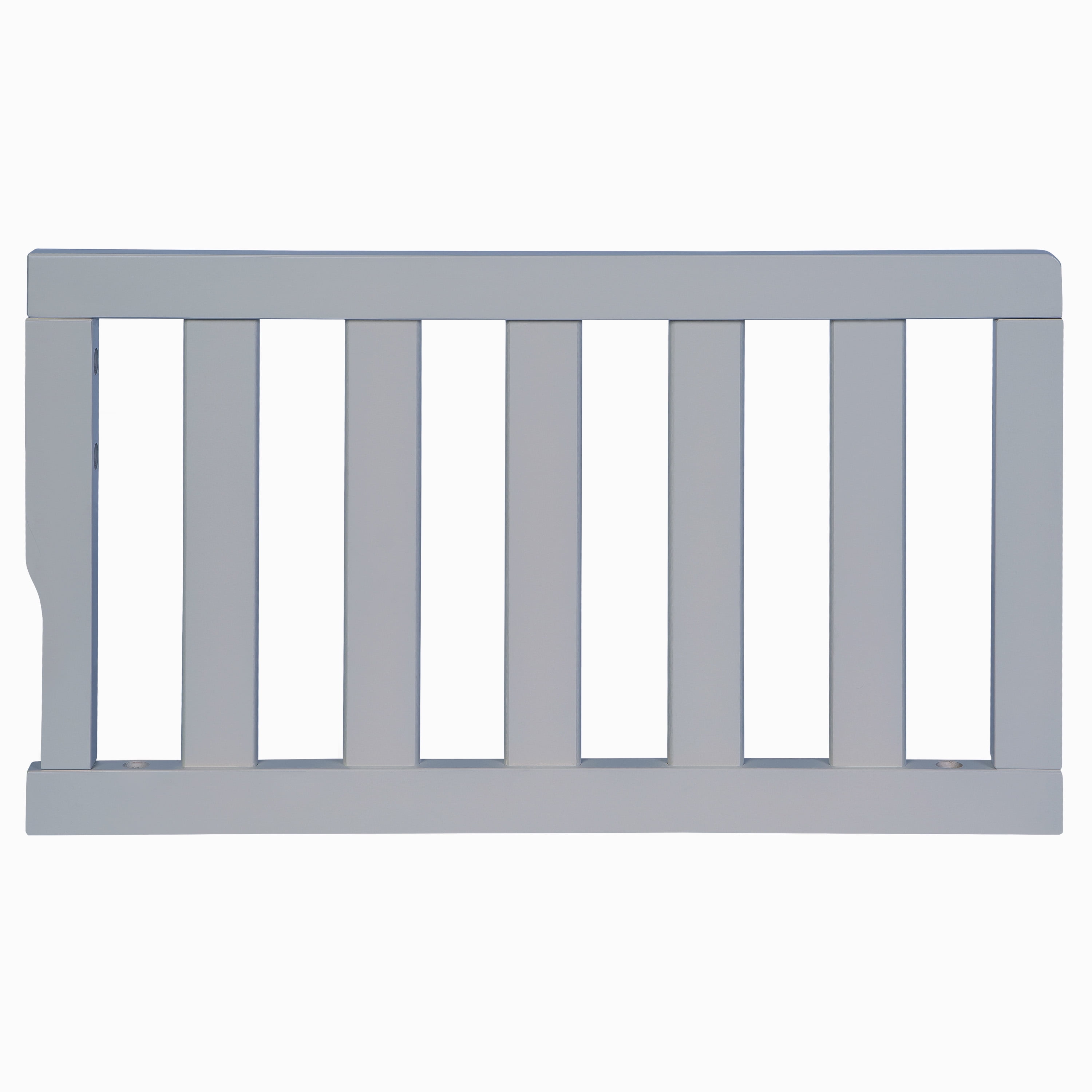 Dream On Me Tiana Convertible Crib Toddler Guard Rail, New Zealand Pinewood, Silver Shimmer