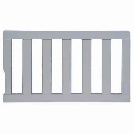Dream On Me Tiana Convertible Crib Toddler Guard Rail, New Zealand Pinewood, Silver Shimmer