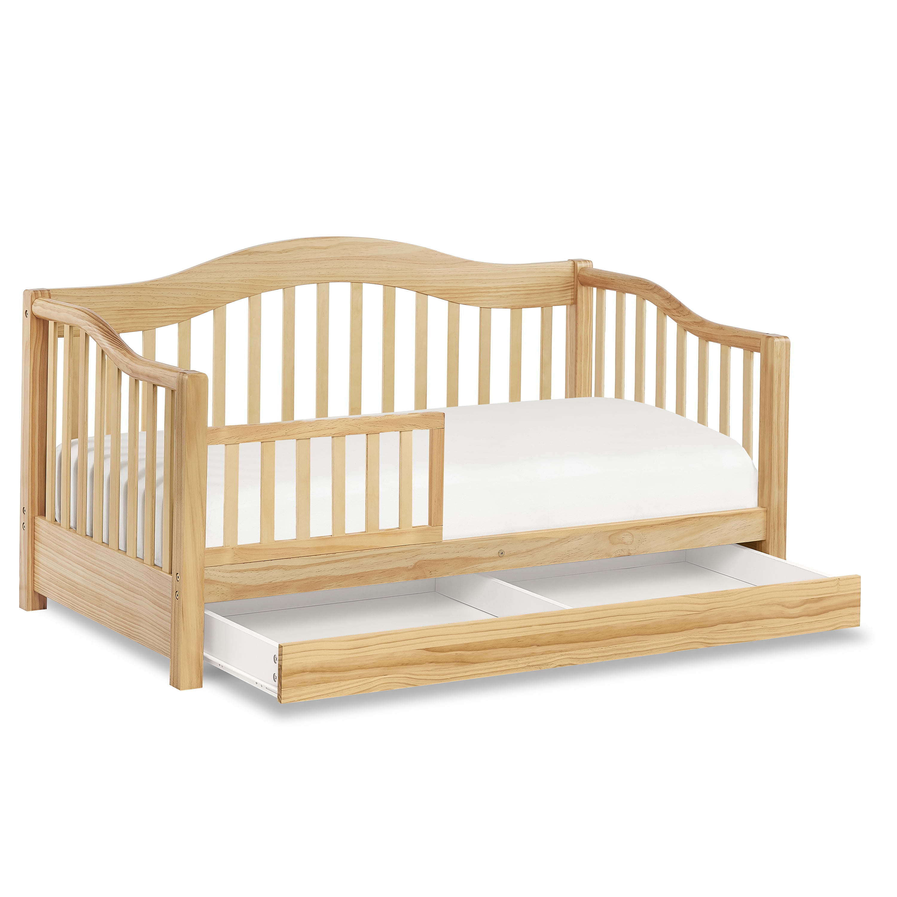 Dream On Me Toddler Daybed with Storage, Natural
