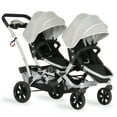 thumbnail image 1 of Dream On Me Track Tandem Stroller- Face to Face Edition in Light Grey, 1 of 28